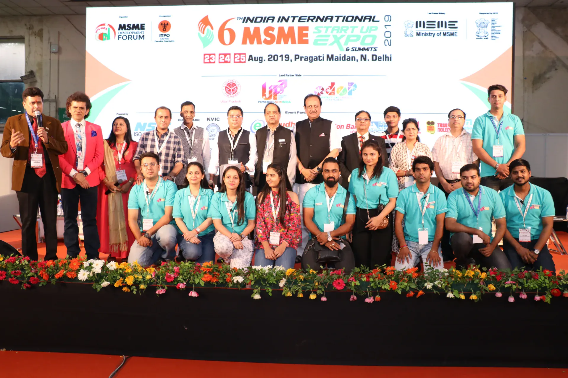 Delegates at the India International MSME Startup Expo organised by Occasion Xperts