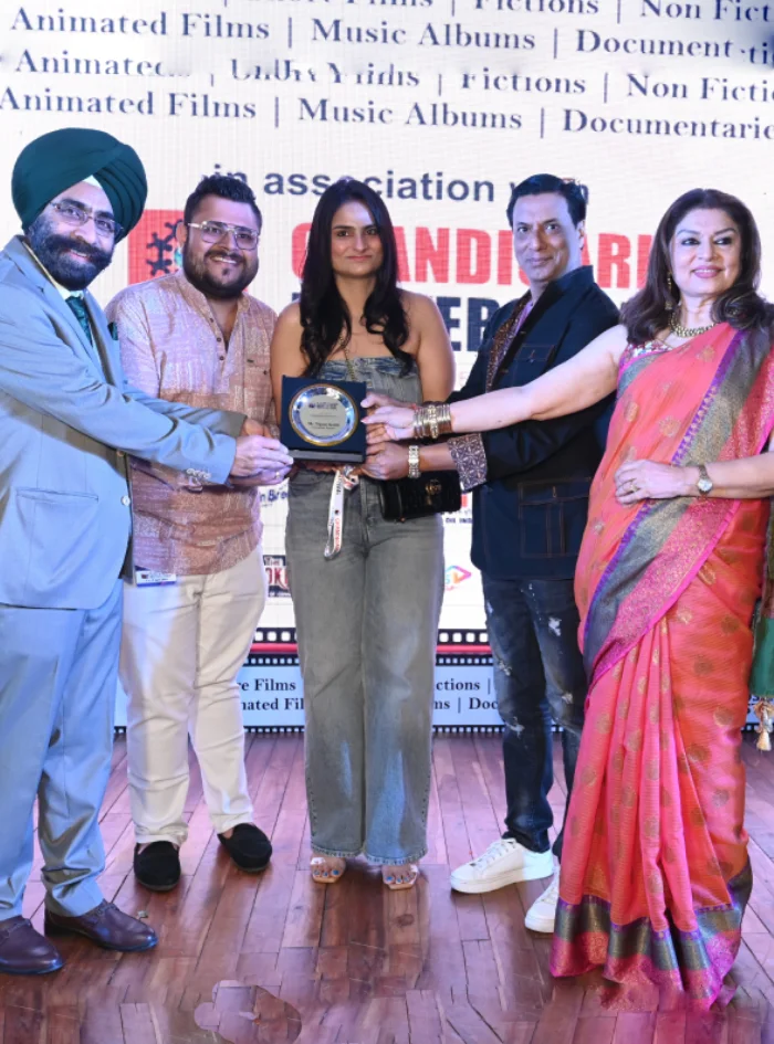 Award ceremony at an Occasion Xperts event