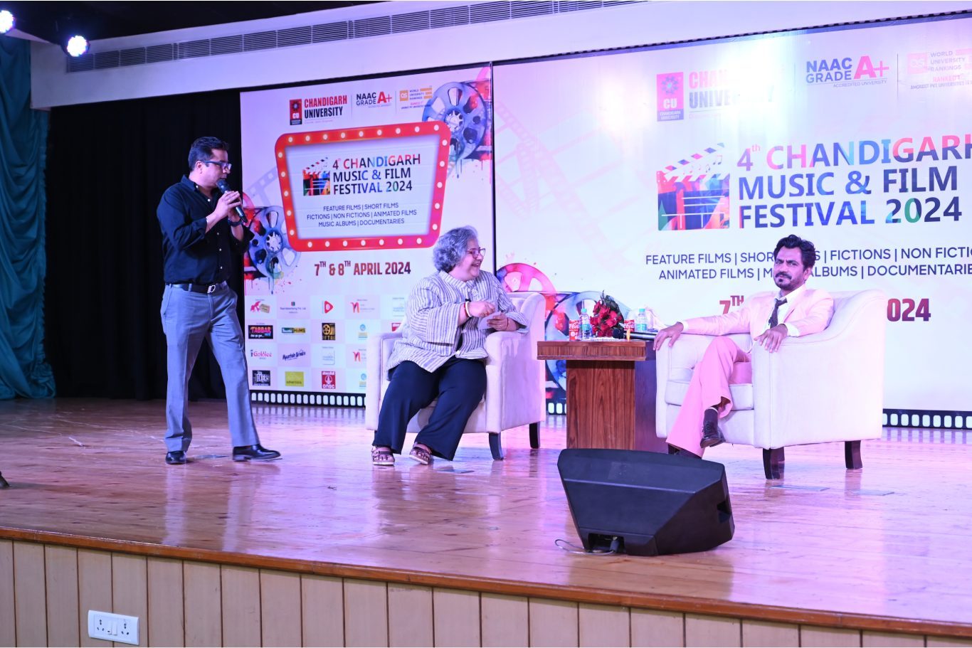 2018 WCCRC India conference stage